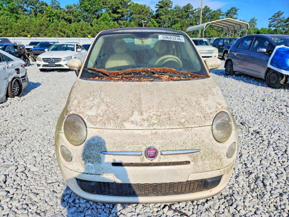 Fiat 500 2012 — Copart