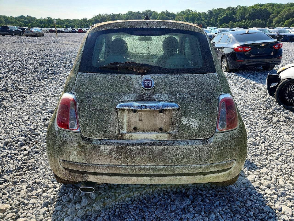 Fiat 500 2012 — Copart