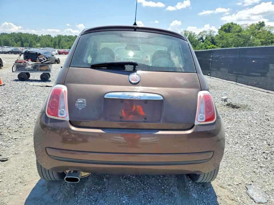 Fiat 500 2015 — Copart