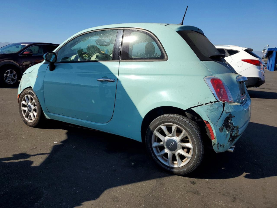 Fiat 500 2016 — Copart