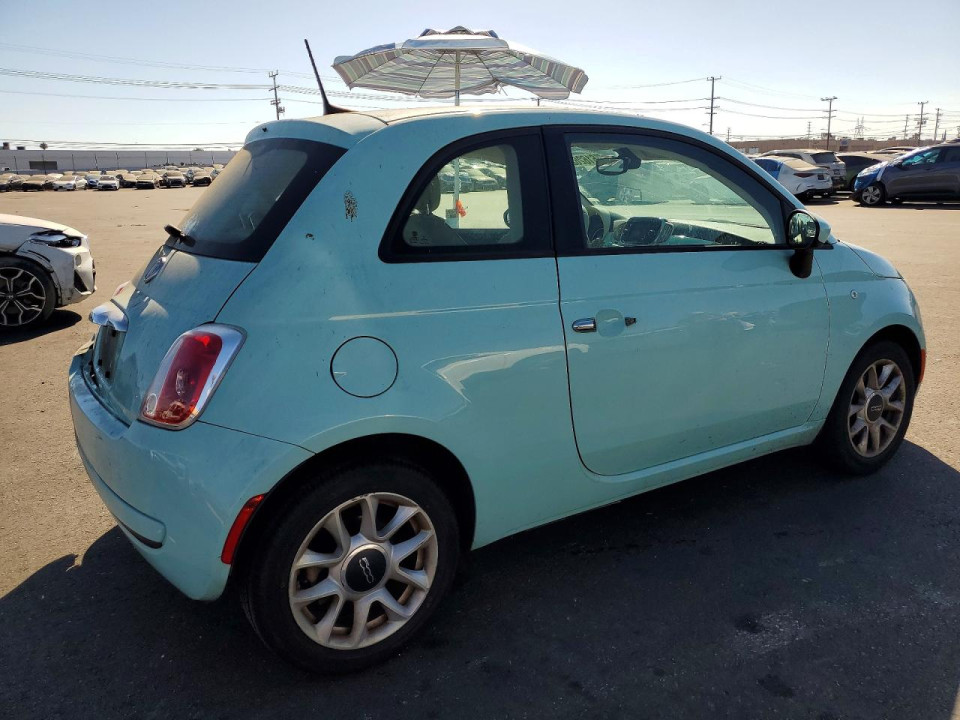 Fiat 500 2016 — Copart