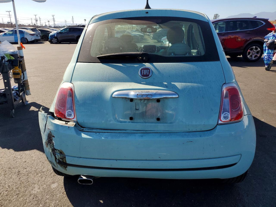 Fiat 500 2016 — Copart