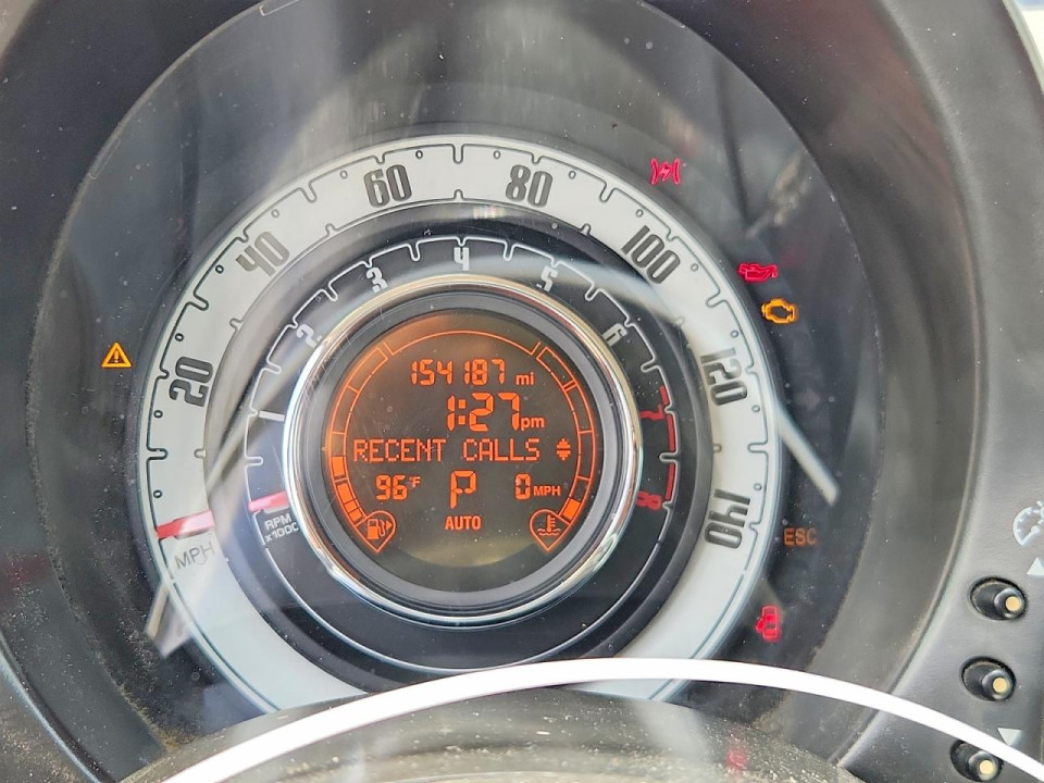 Fiat 500 2013 — Copart