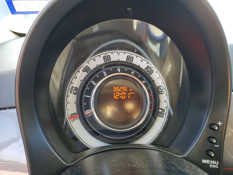 Fiat 500 2012 — Copart