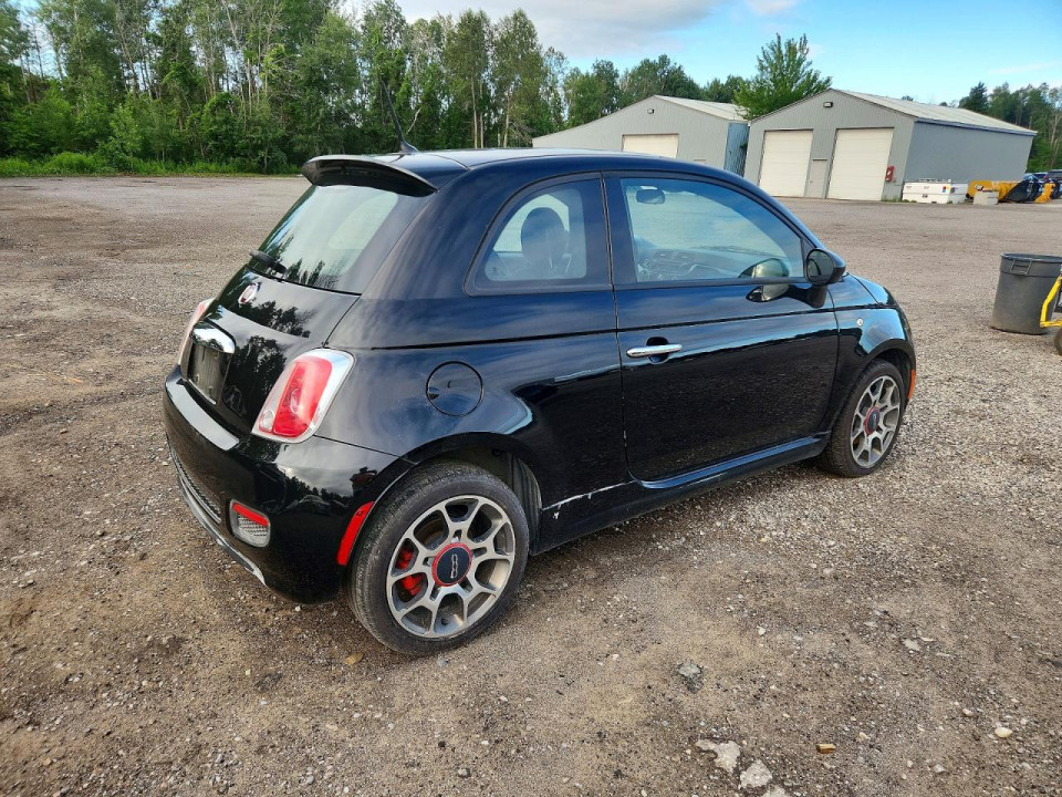 Fiat 500 2015 — Copart