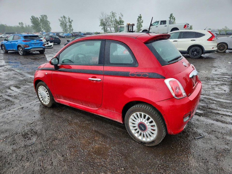 Fiat 500 2012 — Copart