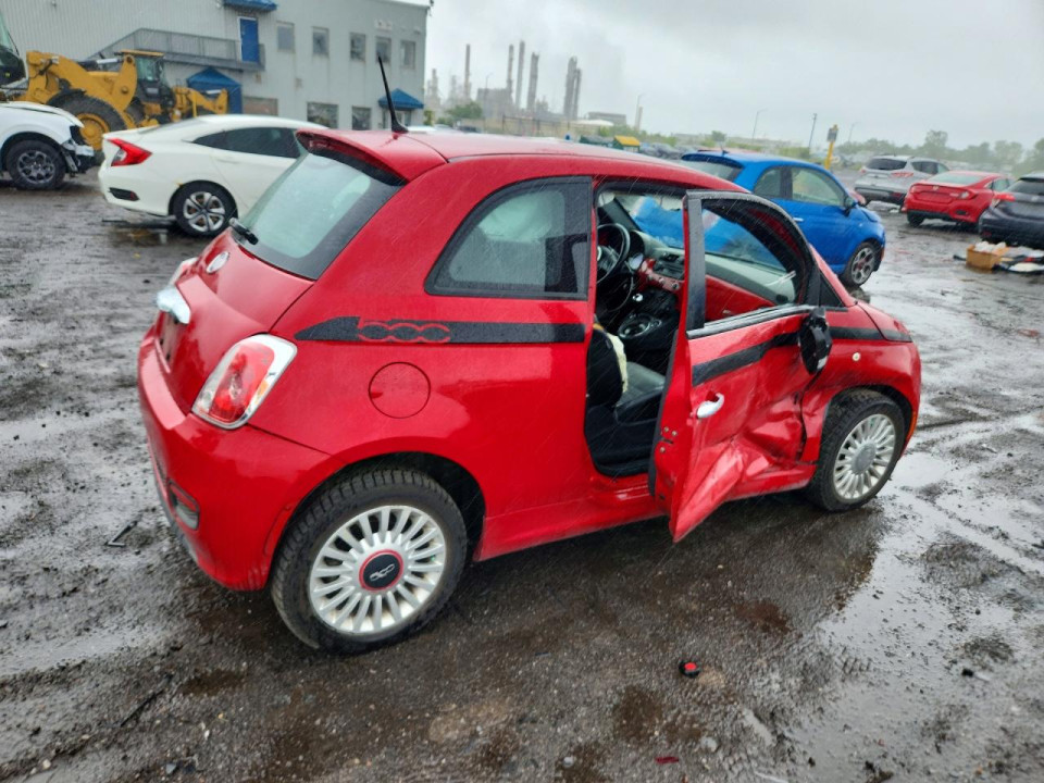 Fiat 500 2012 — Copart