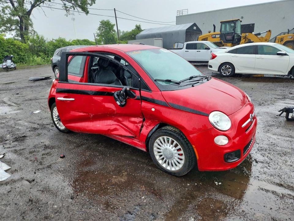 Fiat 500 2012 — Copart