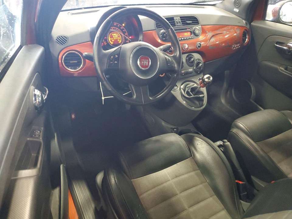 Fiat 500 2012 — Copart
