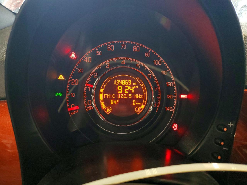 Fiat 500 2012 — Copart
