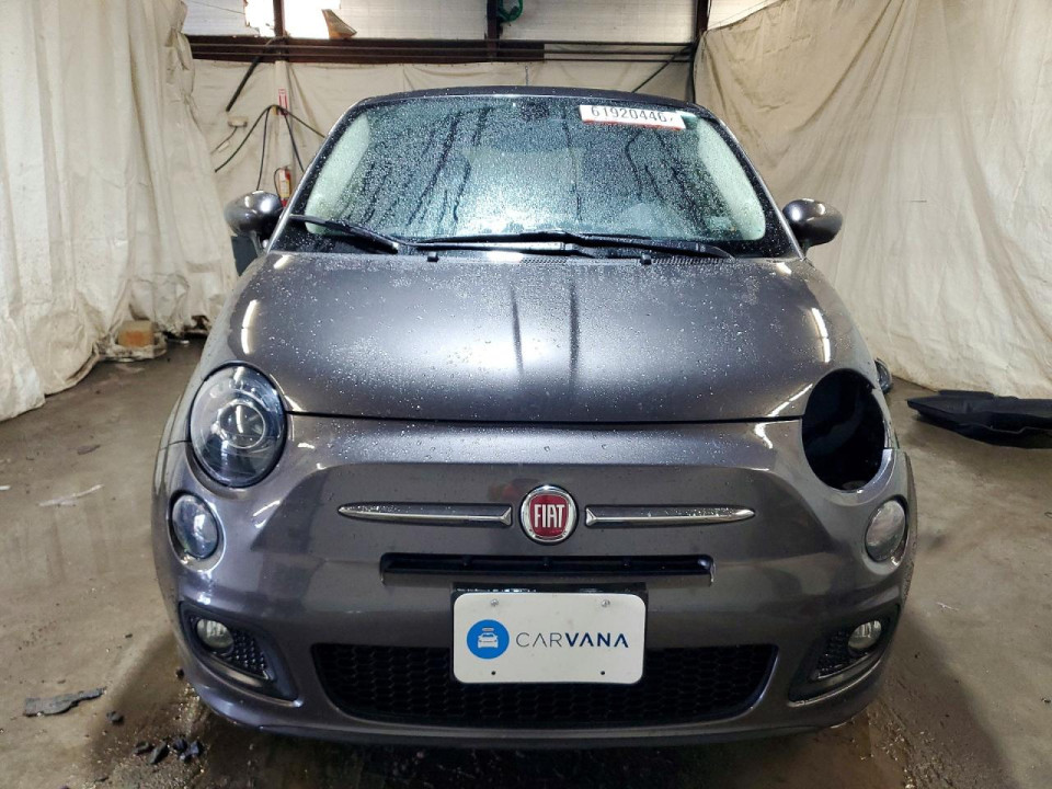 Fiat 500 2017 — Copart