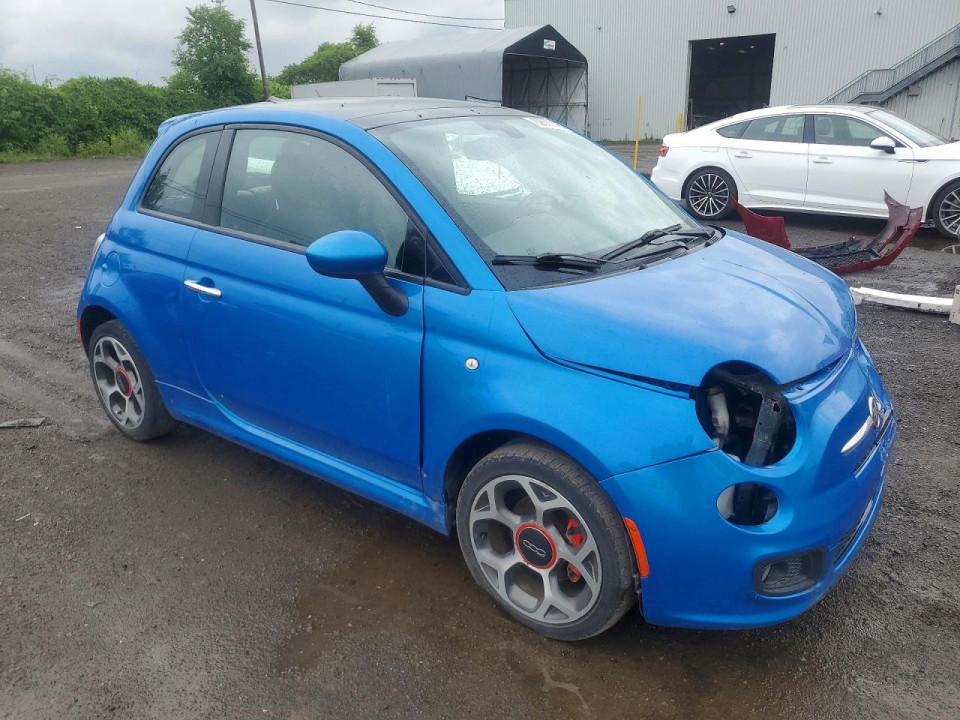 Fiat 500 2016 — Copart