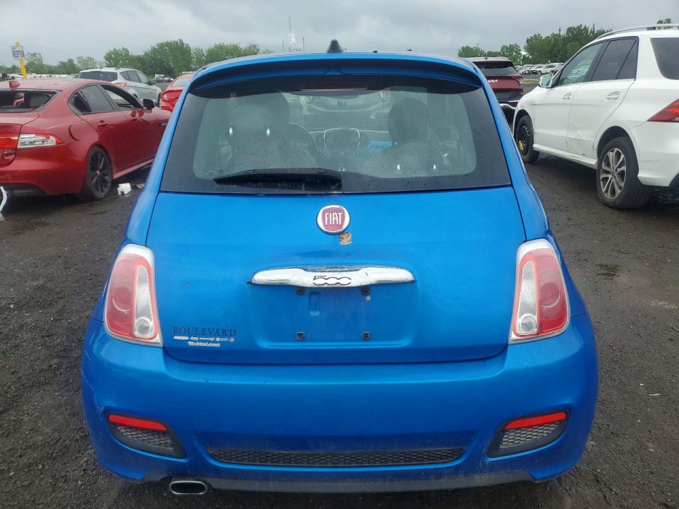 Fiat 500 2016 — Copart