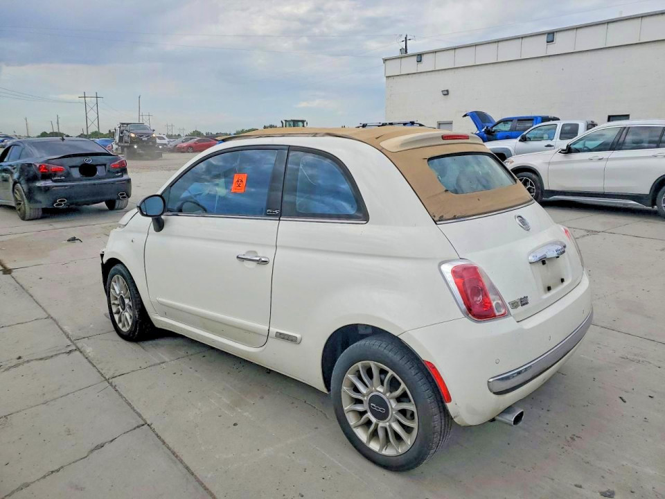 Fiat 500 2012 — Copart
