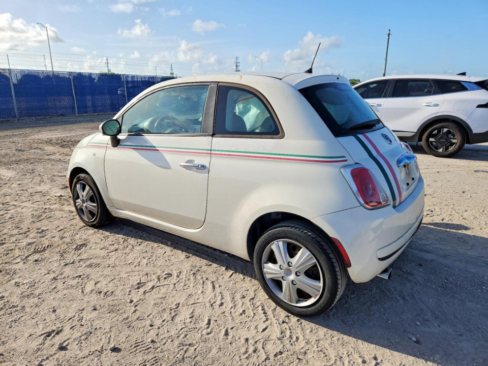 Fiat 500 2012 — Copart