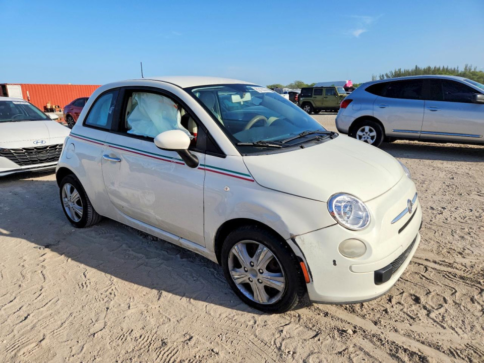 Fiat 500 2012 — Copart