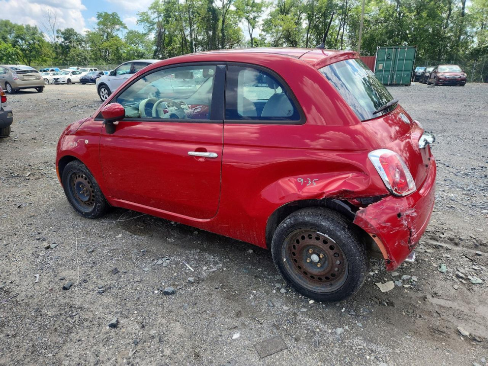 Fiat 500 2012 — Copart