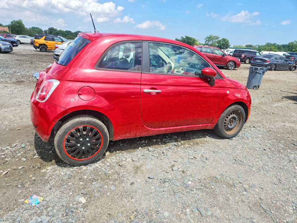 Fiat 500 2012 — Copart