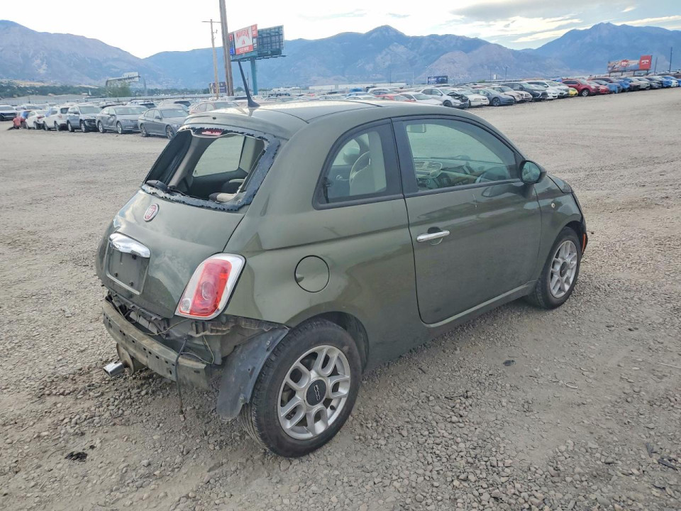 Fiat 500 2012 — Copart
