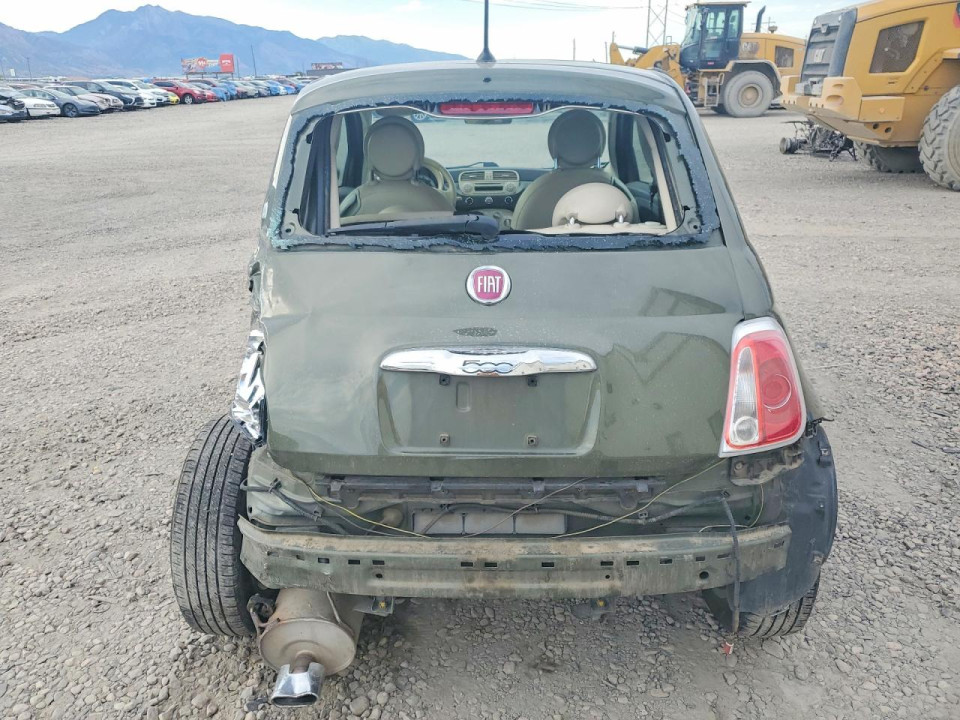 Fiat 500 2012 — Copart