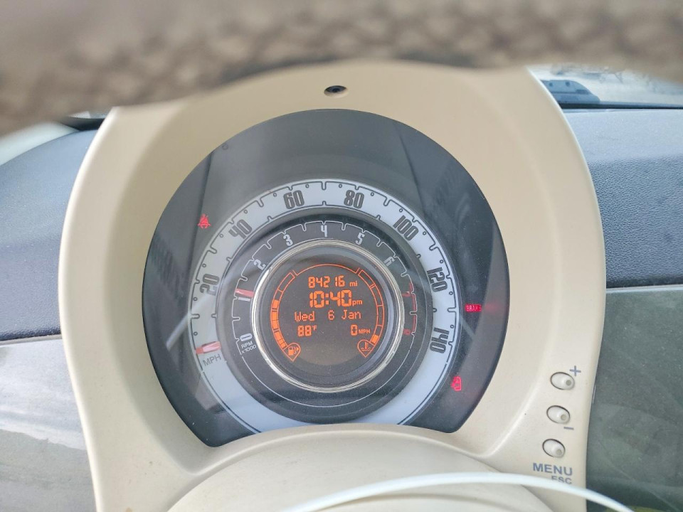 Fiat 500 2012 — Copart
