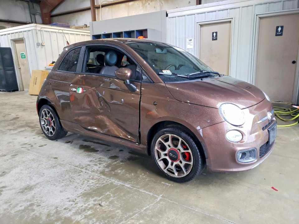 Fiat 500 2012 — Copart