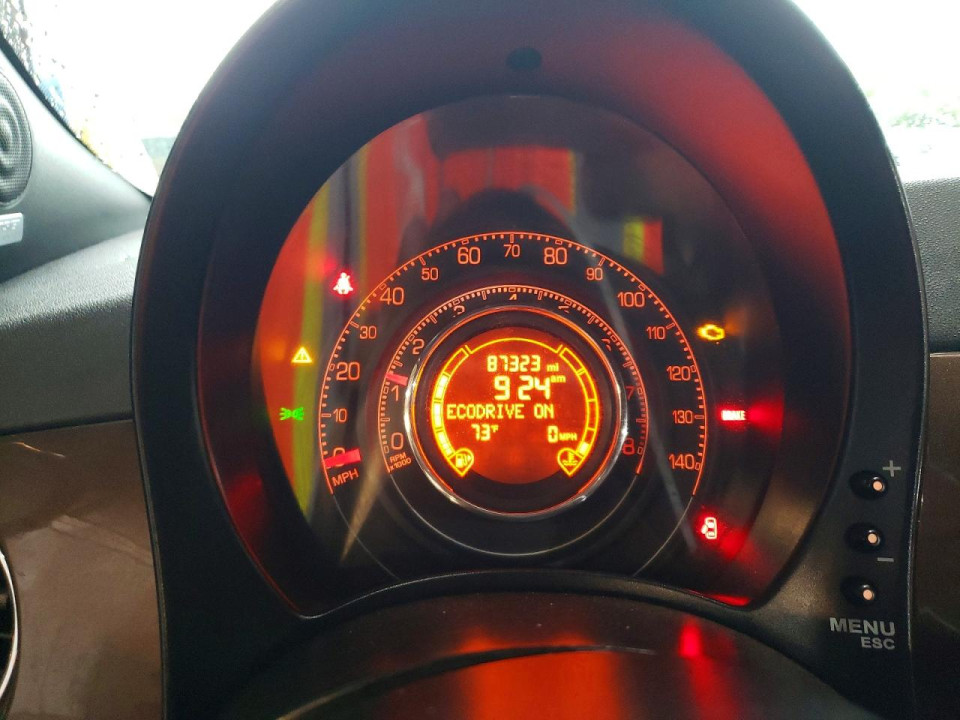 Fiat 500 2012 — Copart