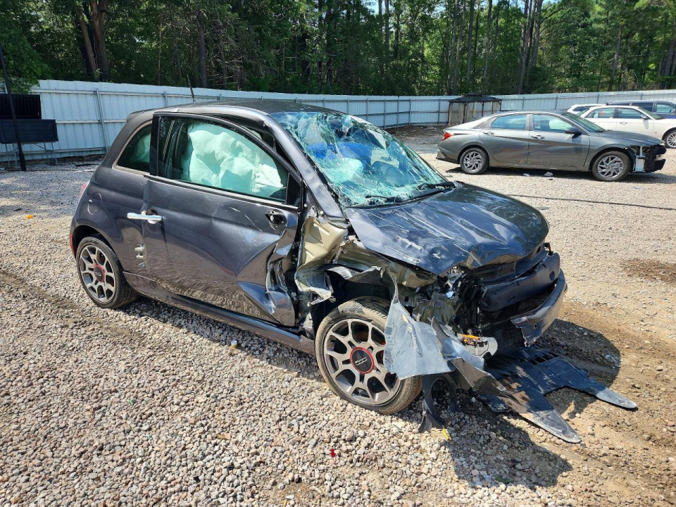 Fiat 500 2015 — Copart