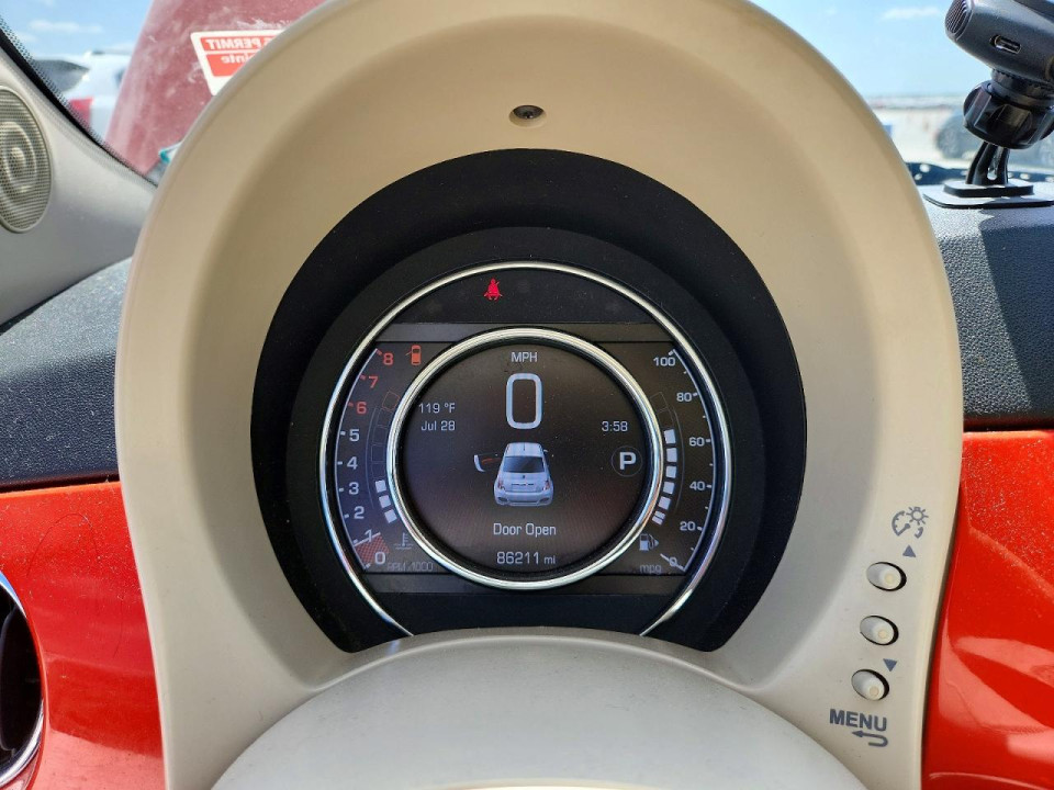 Fiat 500 2018 — Copart