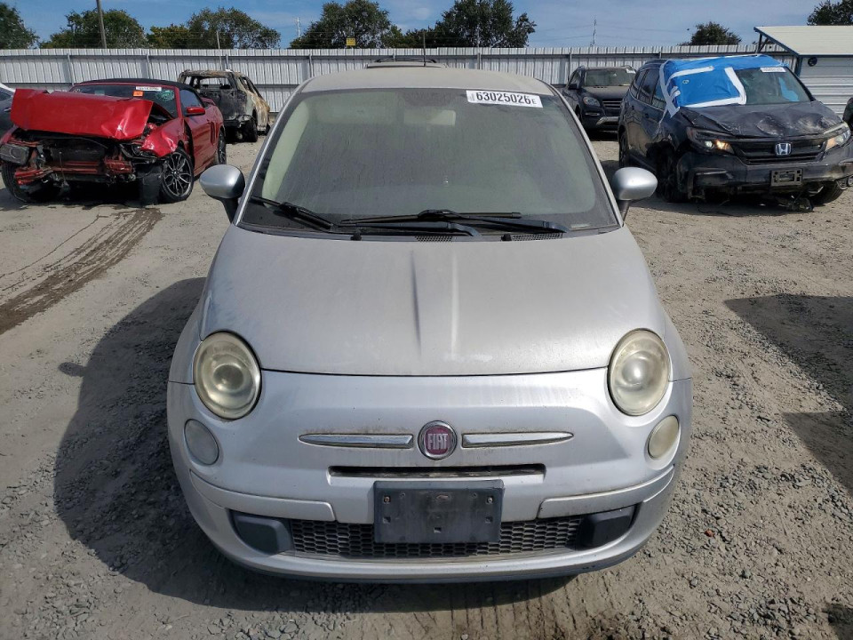 Fiat 500 2012 — Copart