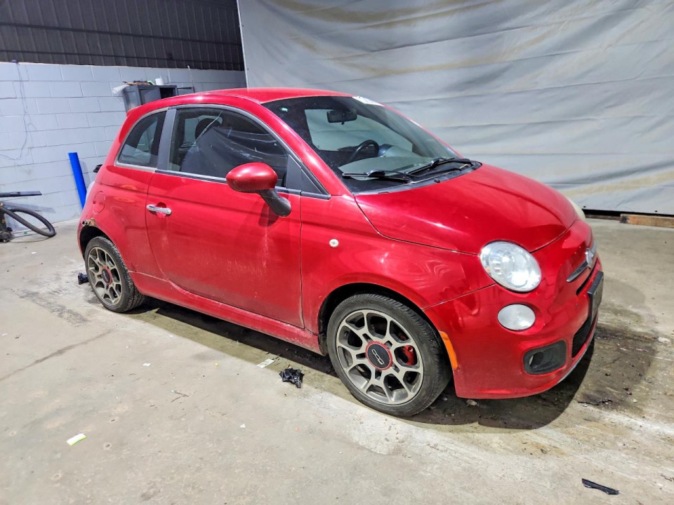 Fiat 500 2013 — Copart
