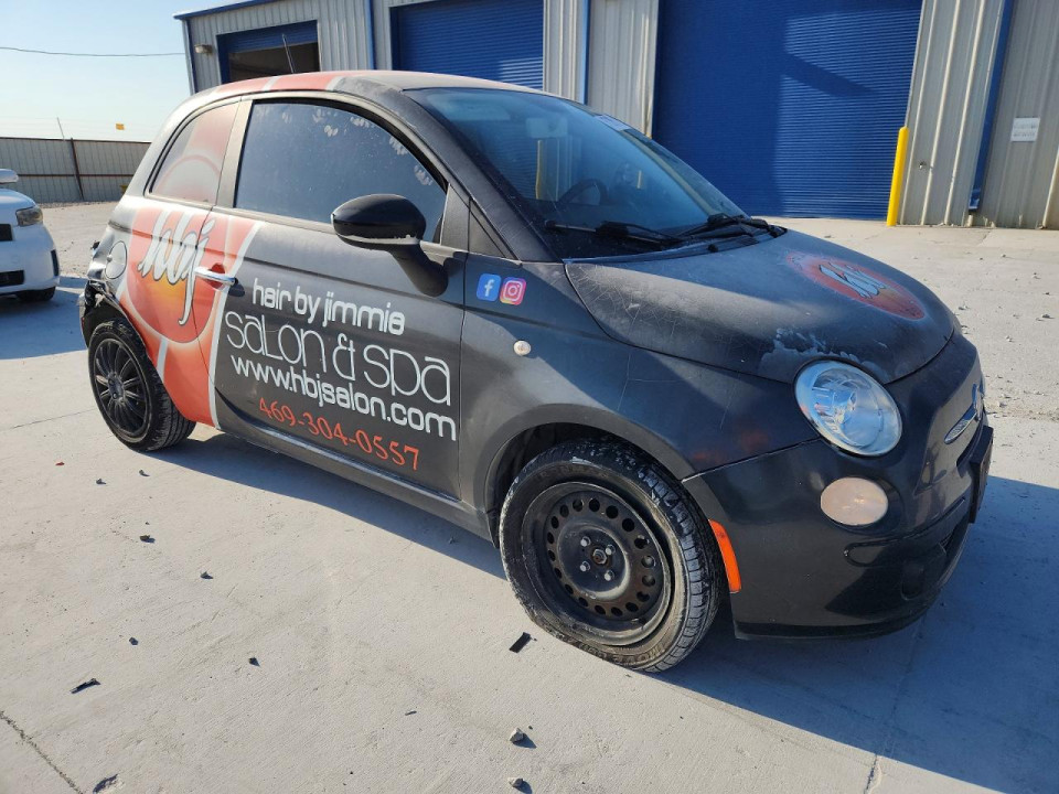 Fiat 500 2012 — Copart