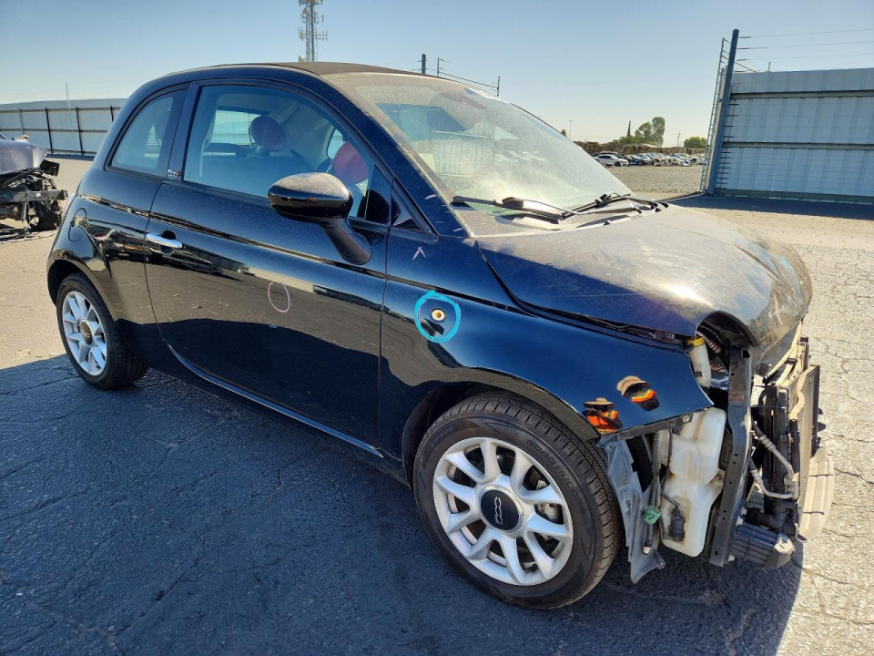 Fiat 500 2017 — Copart