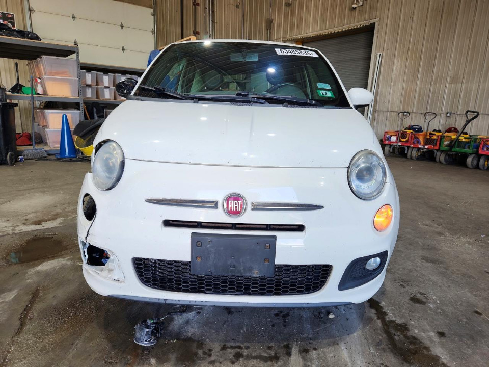 Fiat 500 2012 — Copart