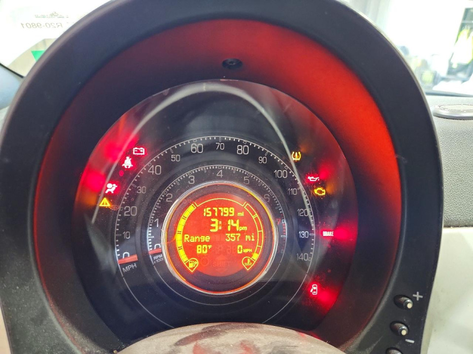 Fiat 500 2012 — Copart