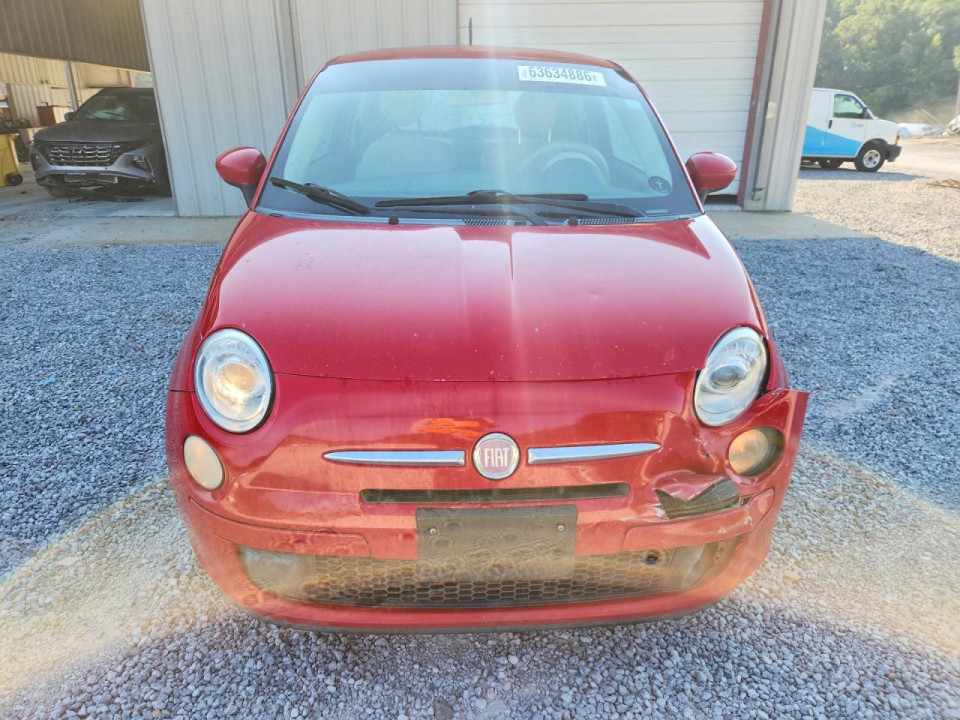 Fiat 500 2012 — Copart