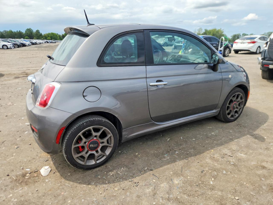Fiat 500 2012 — Copart