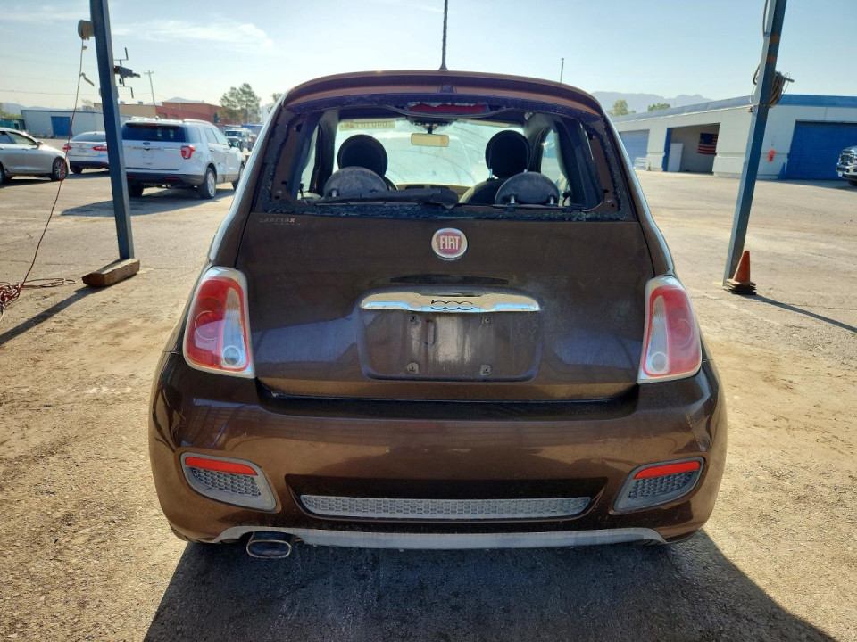 Fiat 500 2013 — Copart