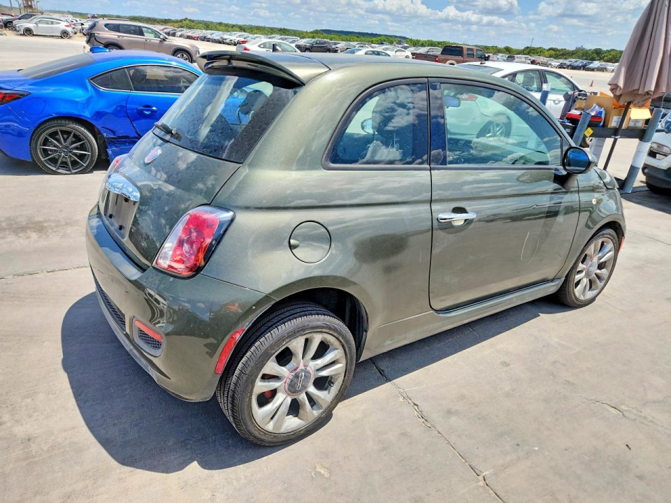 Fiat 500 2015 — Copart