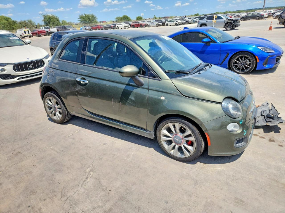 Fiat 500 2015 — Copart