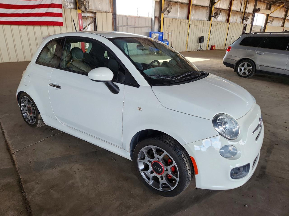 Fiat 500 2015 — Copart