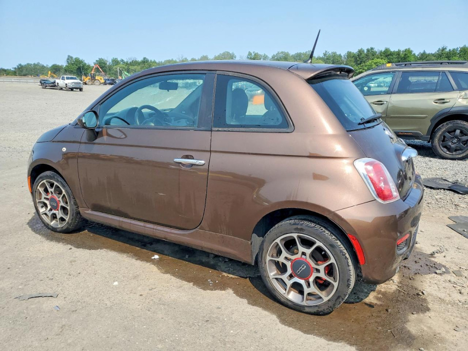 Fiat 500 2012 — Copart