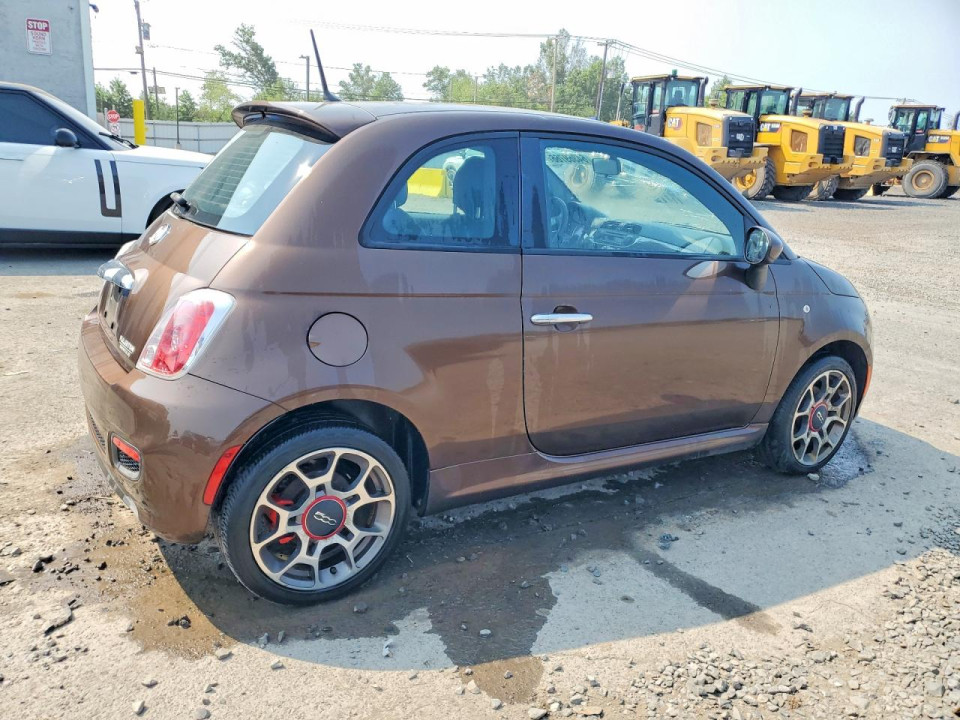 Fiat 500 2012 — Copart