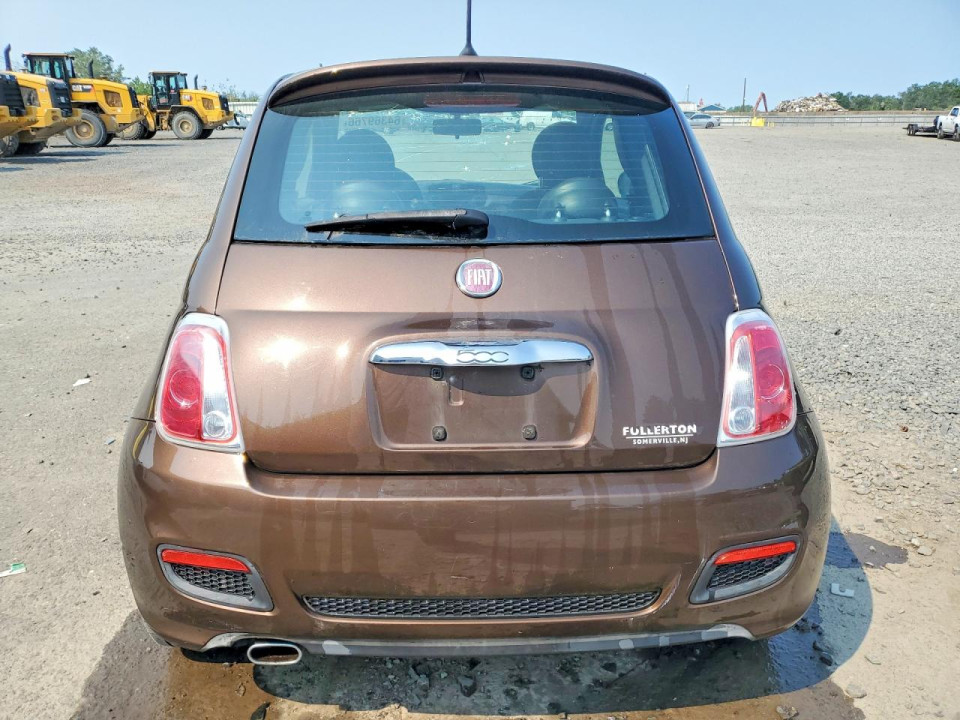 Fiat 500 2012 — Copart
