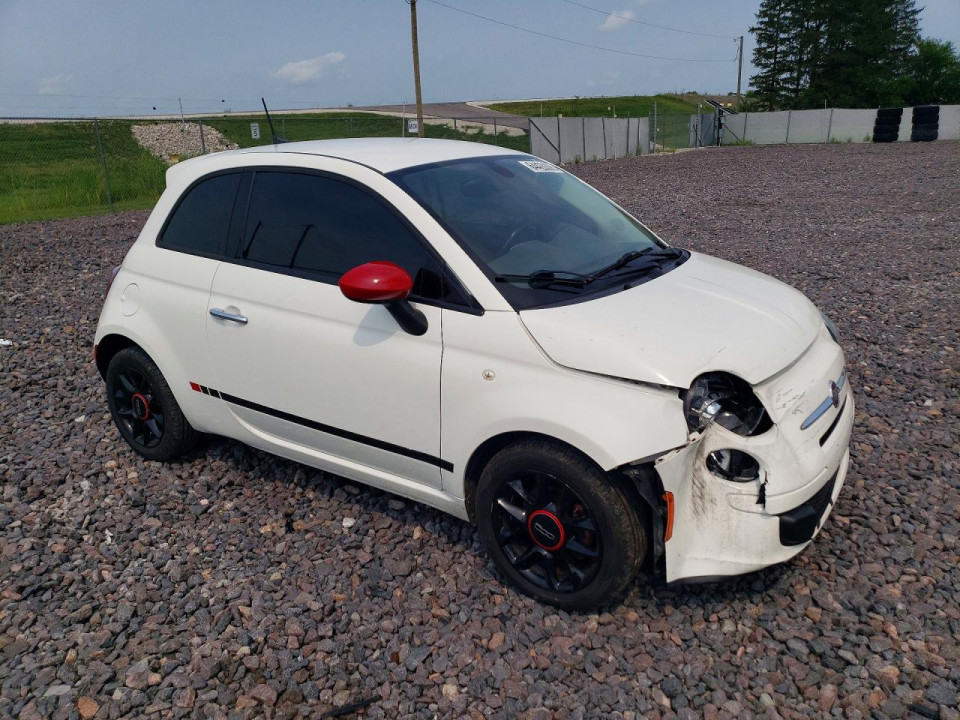 Fiat 500 2016 — Copart