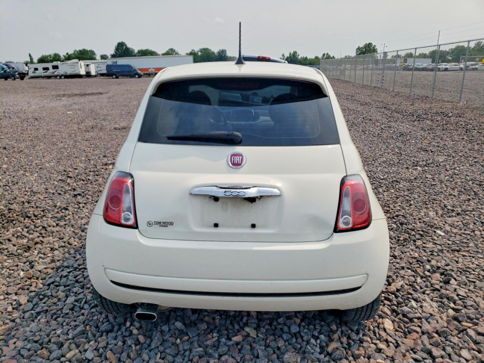 Fiat 500 2016 — Copart