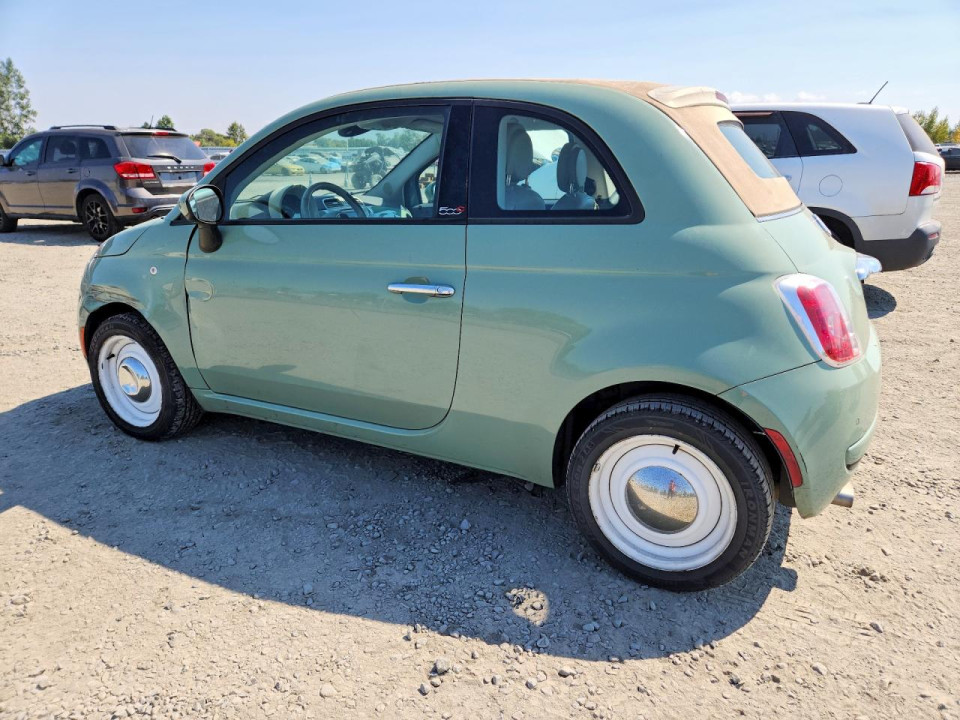 Fiat 500 2015 — Copart