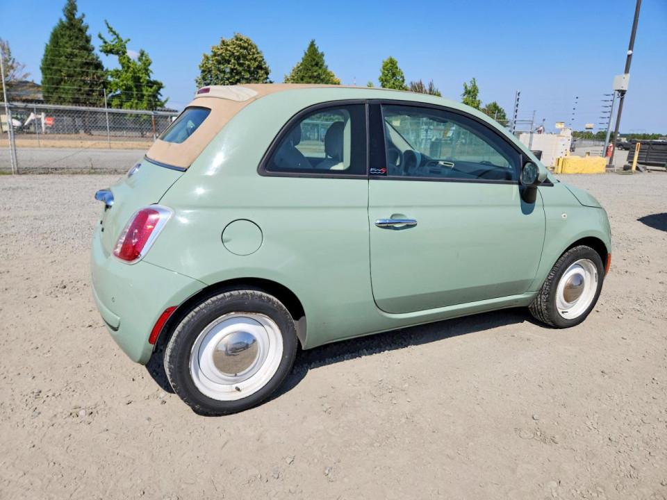 Fiat 500 2015 — Copart