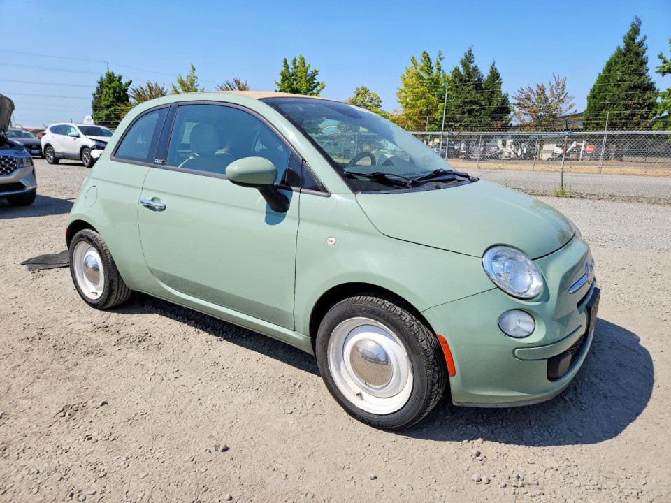 Fiat 500 2015 — Copart