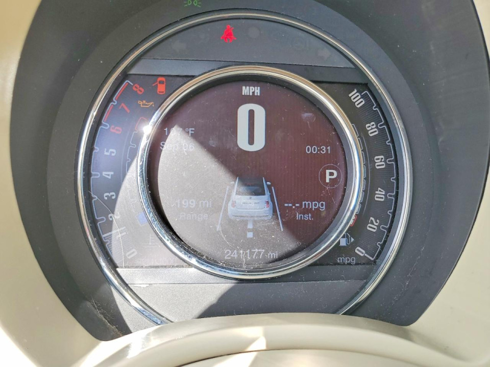 Fiat 500 2017 — Copart